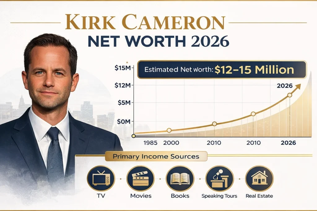 kirk cameron net worth