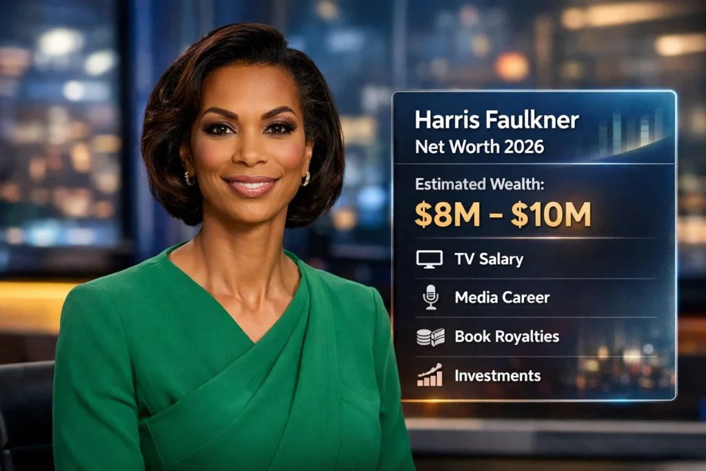 harris faulkner net worth