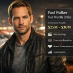 paul walker net worth