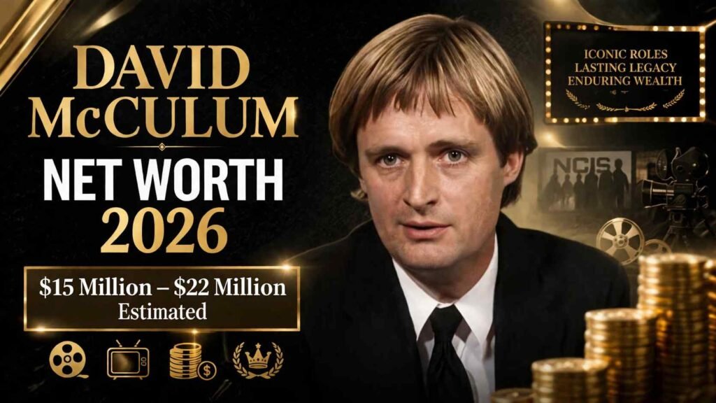 David McCullum Net Worth