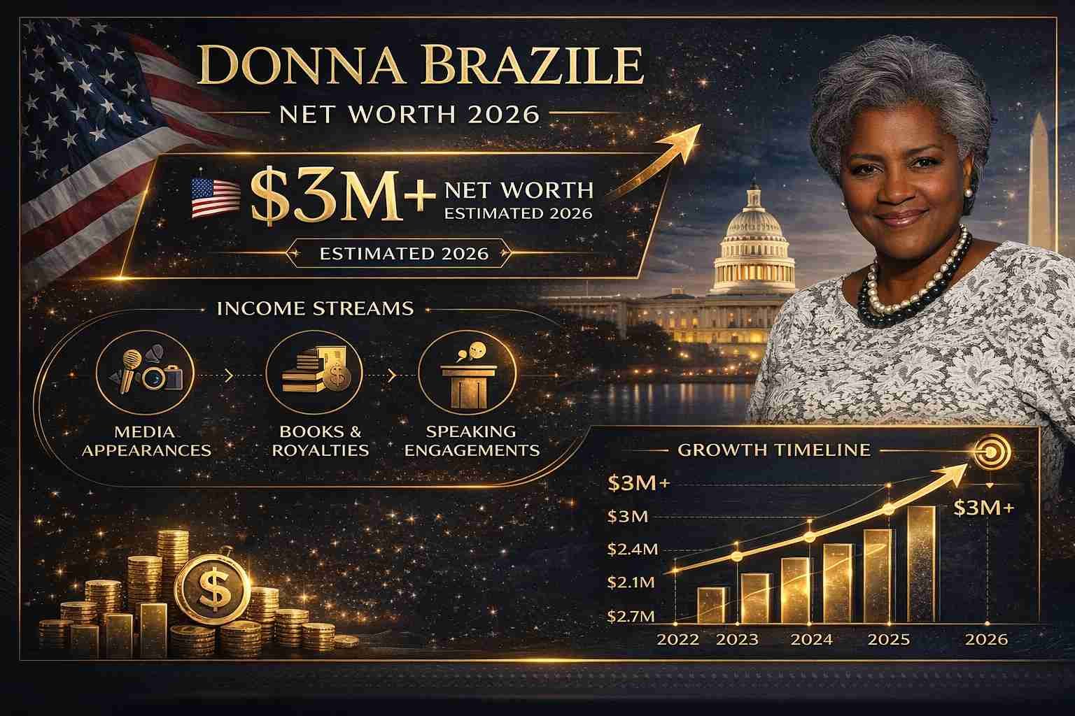 Donna Brazile Net Worth
