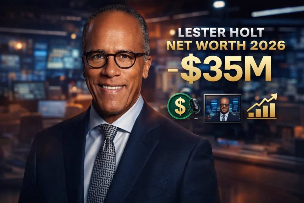 Lester Holt Net Worth