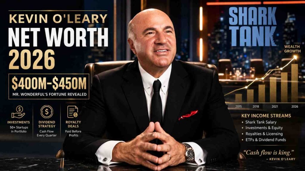Kevin O’Leary Net Worth 2026 – How Rich Is Mr. Wonderful?
