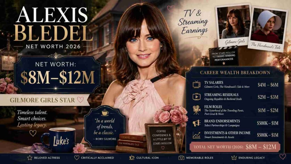 alexis bledel net worth