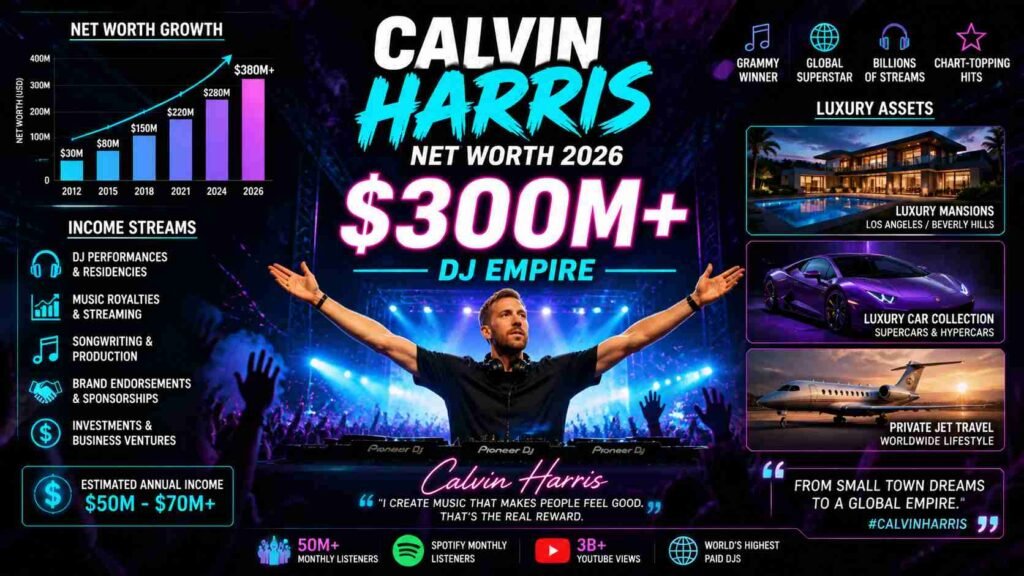 calvin harris net worth