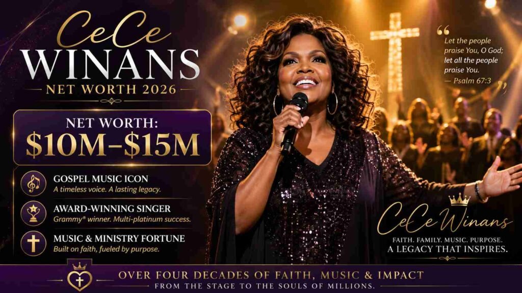 cece winans net worth