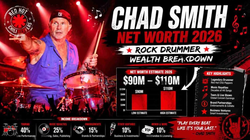chad smith net worth