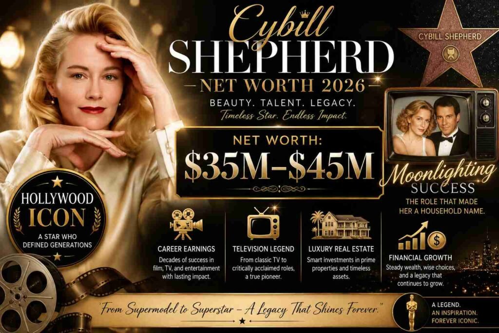 cybill shepherd net worth