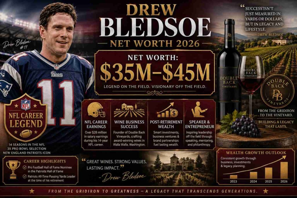 drew bledsoe net worth