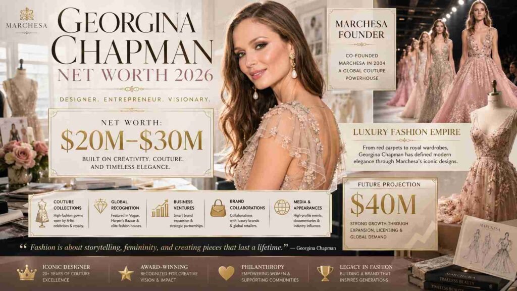 georgina chapman net worth
