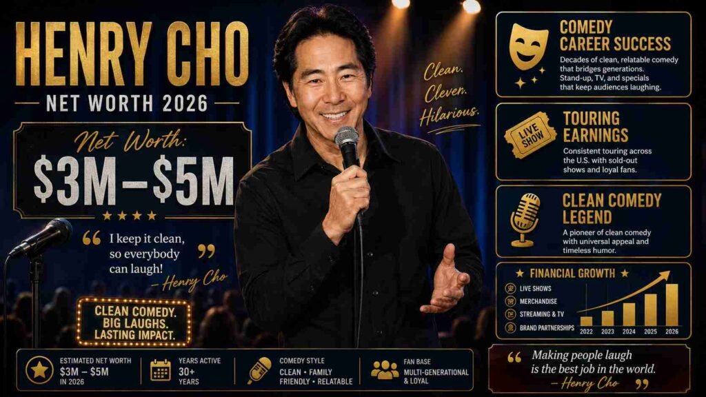 henry cho net worth