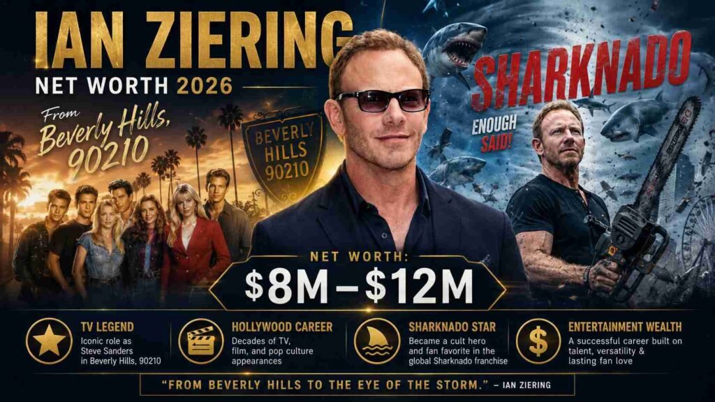 ian ziering net worth