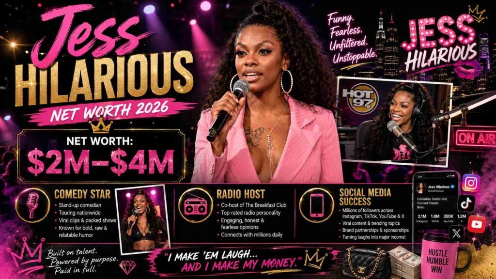 jess hilarious net worth