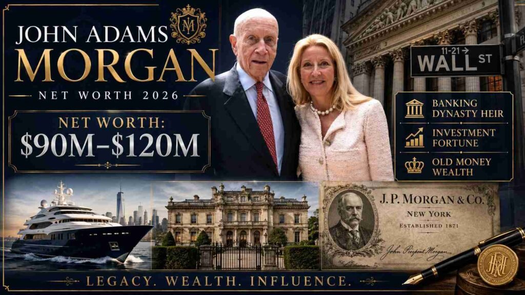 John Adams Morgan Net Worth 2026 – Banking Fortune & Wealth