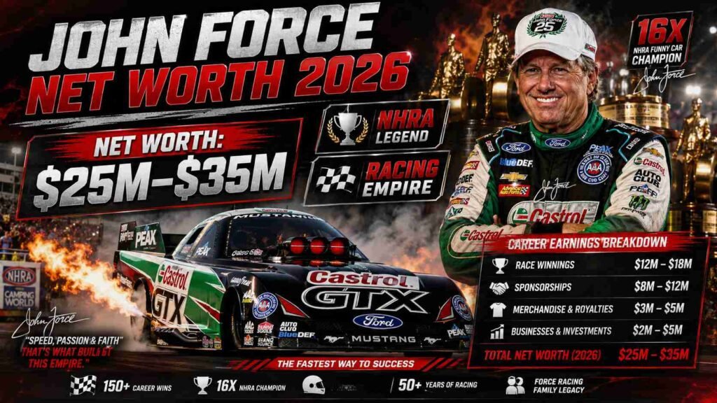 john force net worth
