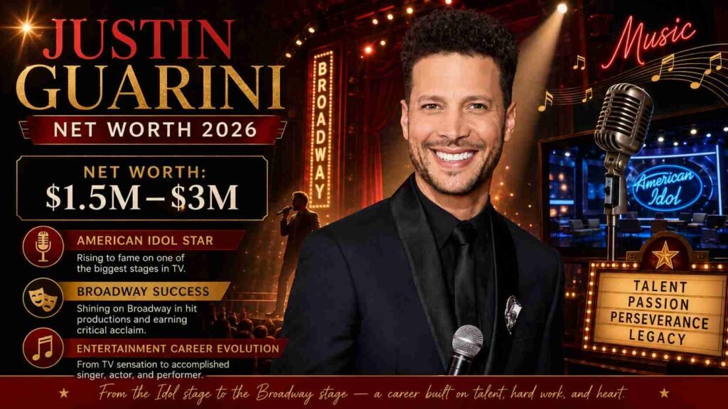 justin guarini net worth