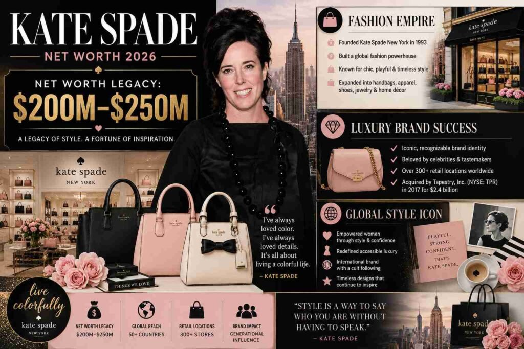 kate spade net worth
