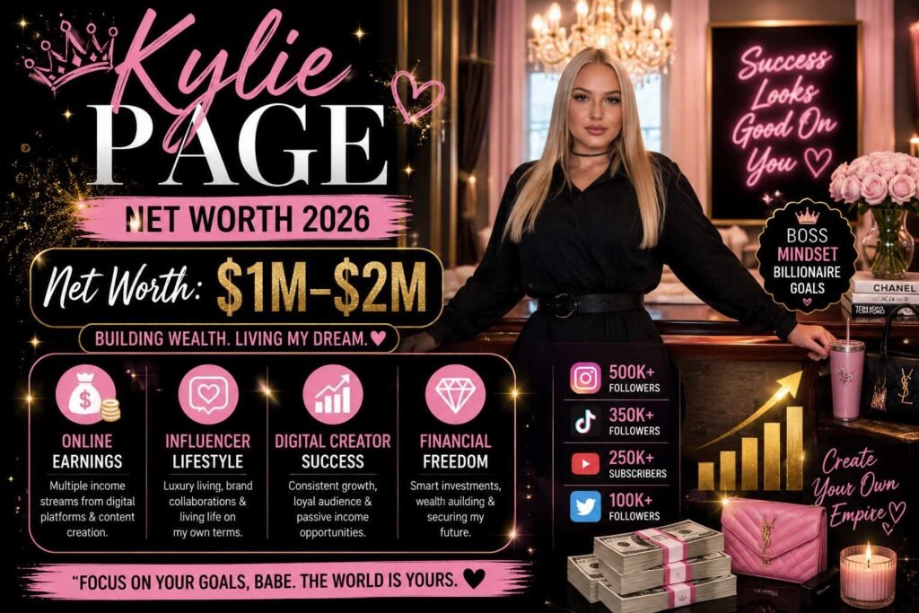 Kylie Page Net Worth 2026 – Earnings, Career & Wealth