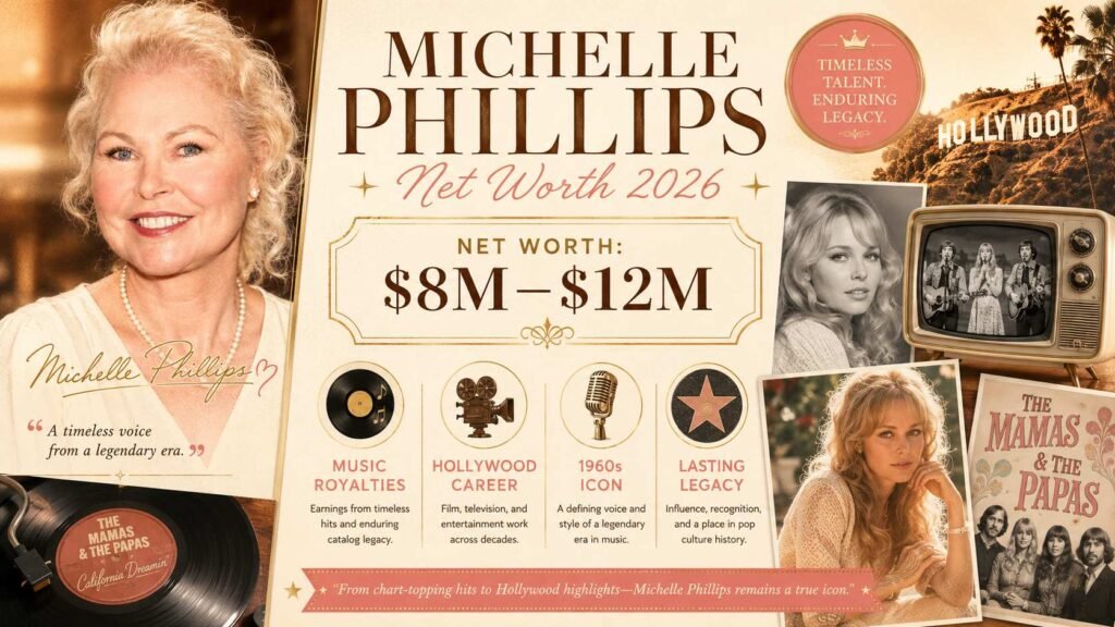 michelle phillips net worth