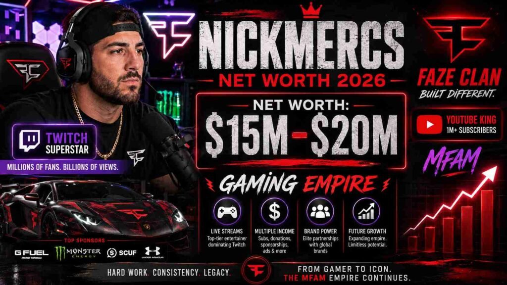 nickmercs net worth