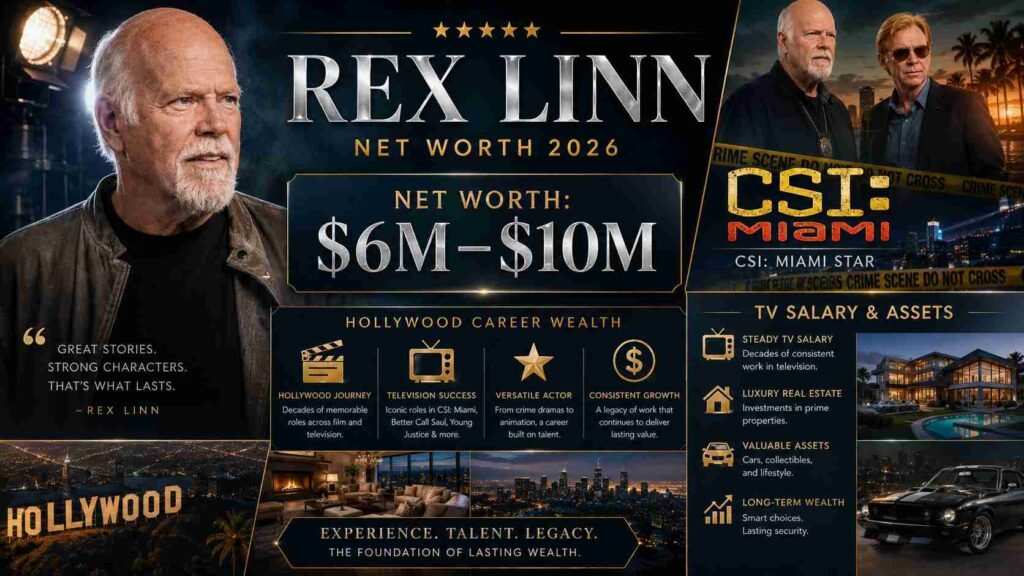 rex linn net worth