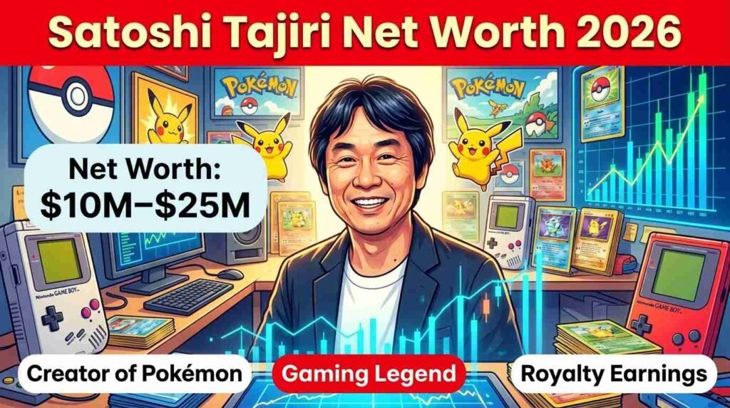 satoshi tajiri net worth