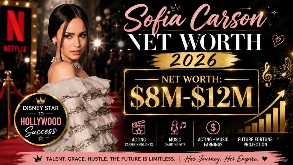 sofia carson net worth