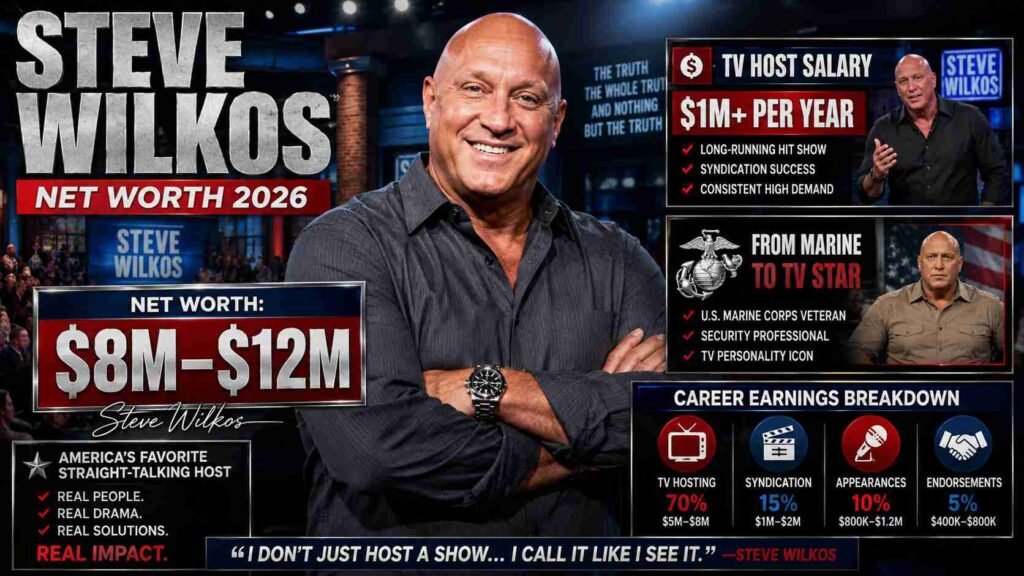 steve wilkos net worth