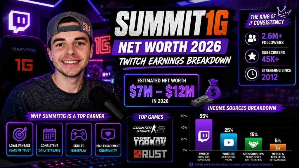 summit1g net worth