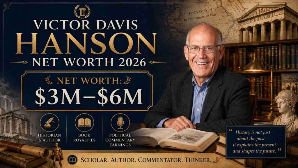 victor davis hanson net worth